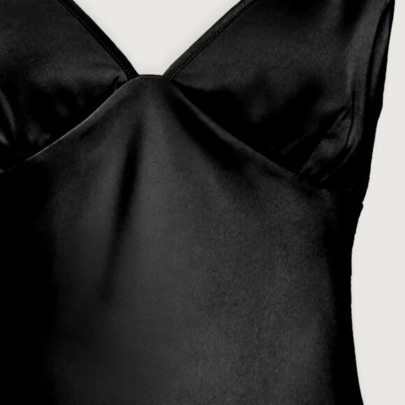 Oak + Fort V-Neck Satin Tank - Picture 5 of 8